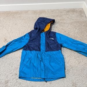 North face boys rain jacket